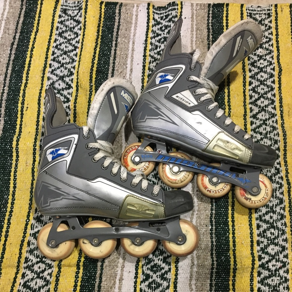 Mission Bsx 10e Roller Skates Blade Hockey Gem